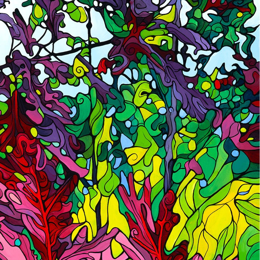 #242 – Majestic Maroon Oak