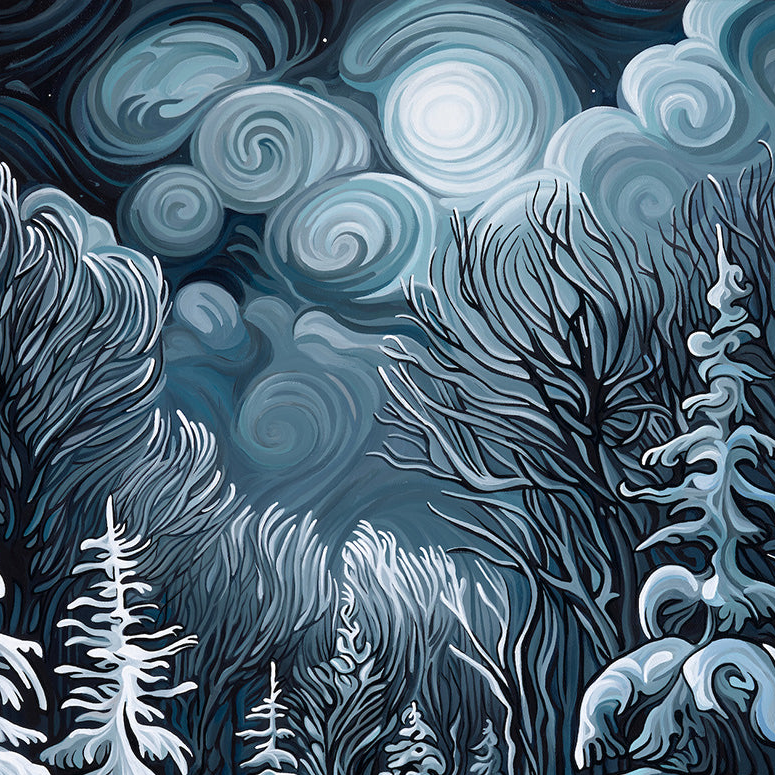 #289 "Snowy Path Ahead"