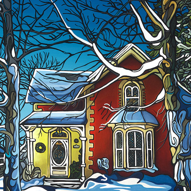 #187 "Warm Morning Sun In Winter"