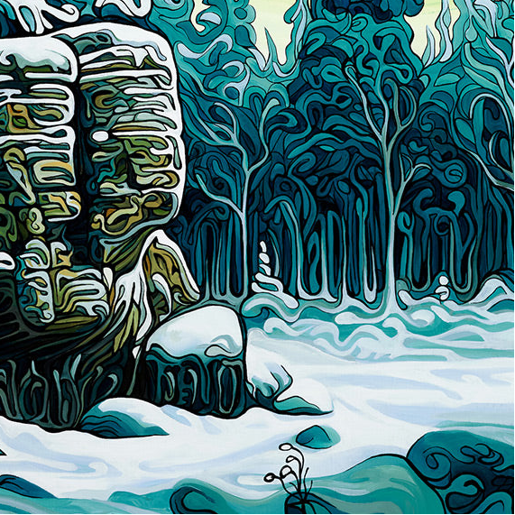 #268 "Moonlit Forest Glow"