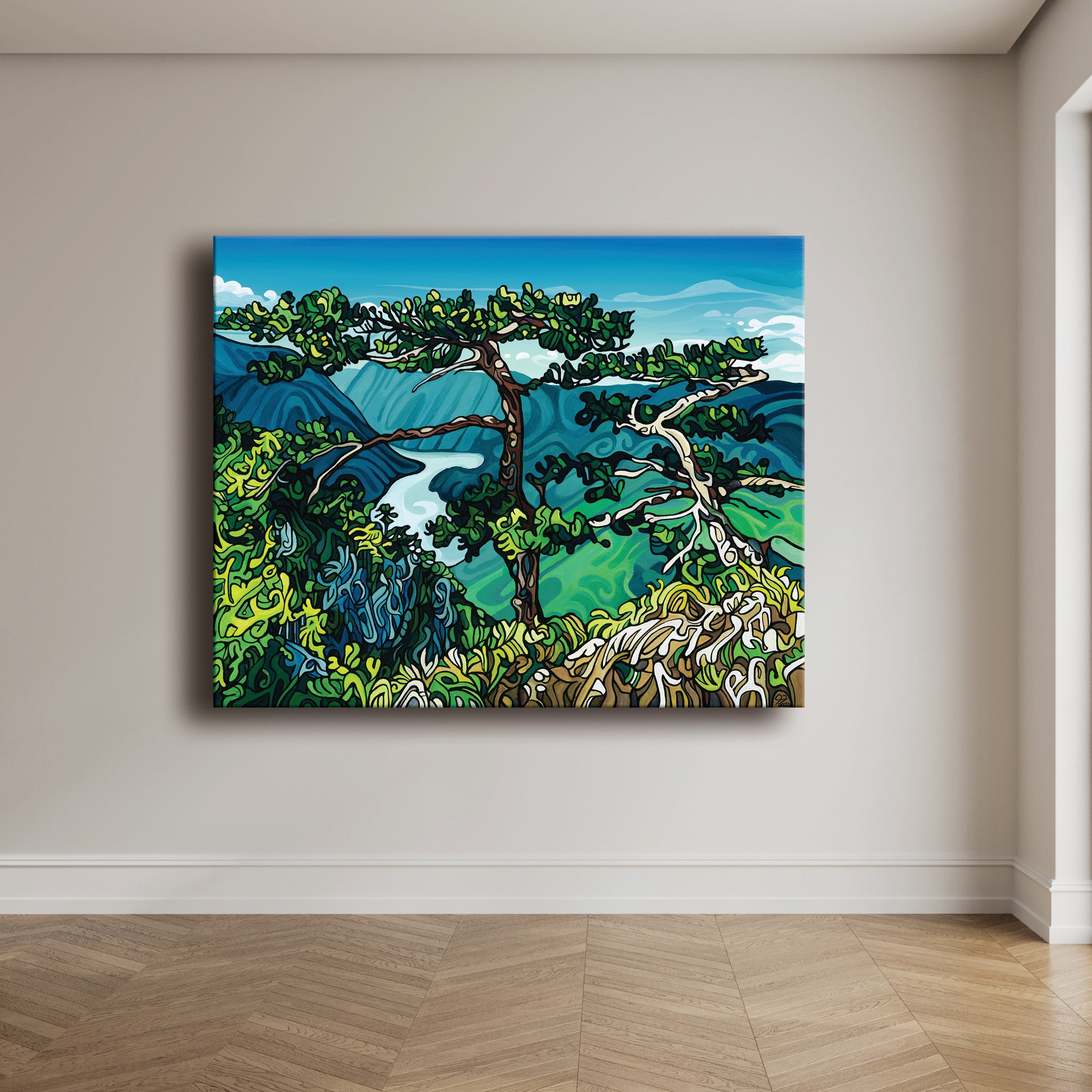 #233 "Soft Blue Horizon"